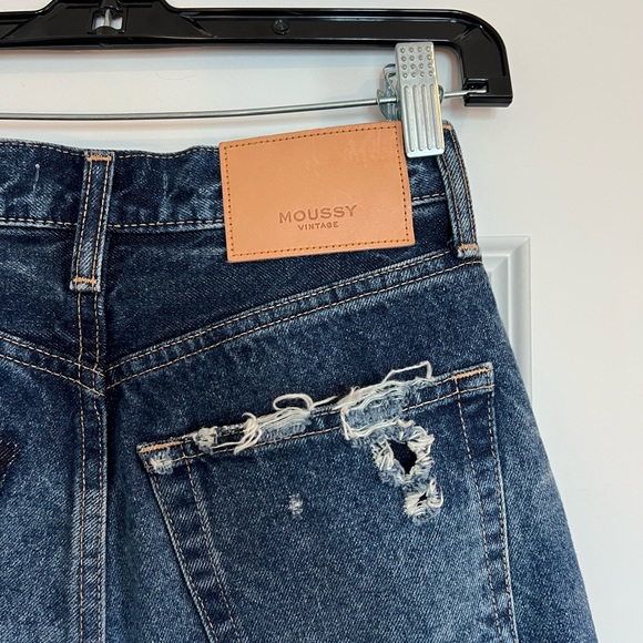 MOUSSY Vintage Kick Flare Crop - Picture 6 of 9